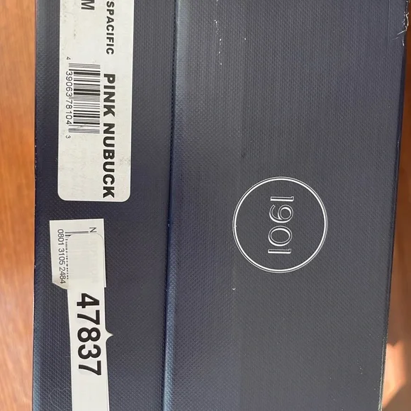 Mens 1901 pink Nuback loafers, size 8m - Picture 4 of 7